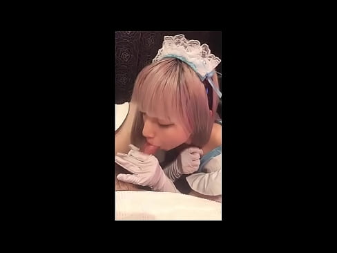 ❤️ Жапон пұты [майука], француз қызметшісі костюмі, 1-бөлім, минет және лосьонмен жұлқылау ❤❌ Порно видео бойынша бізде